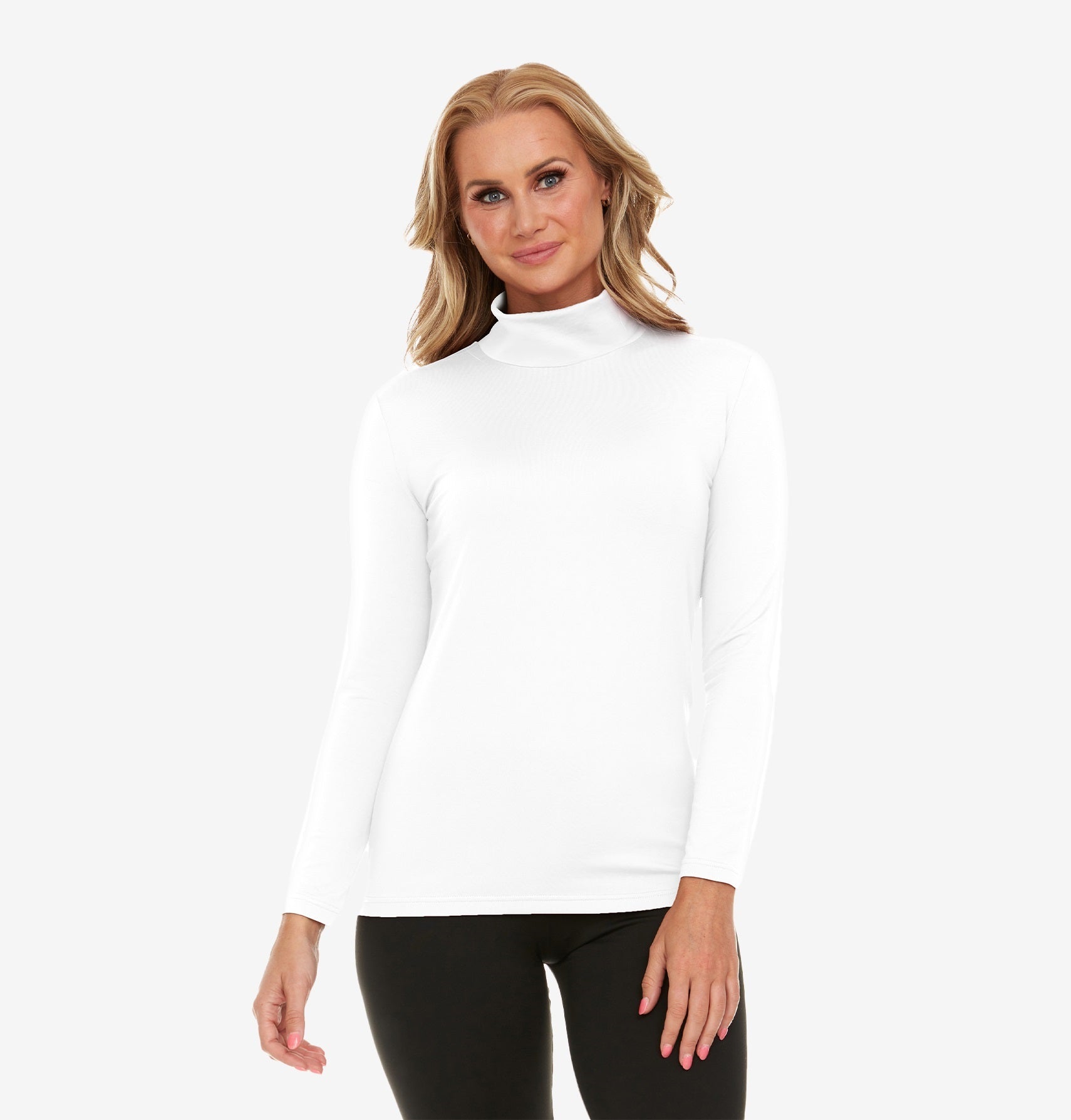 Women's polo neck tops new arrivals