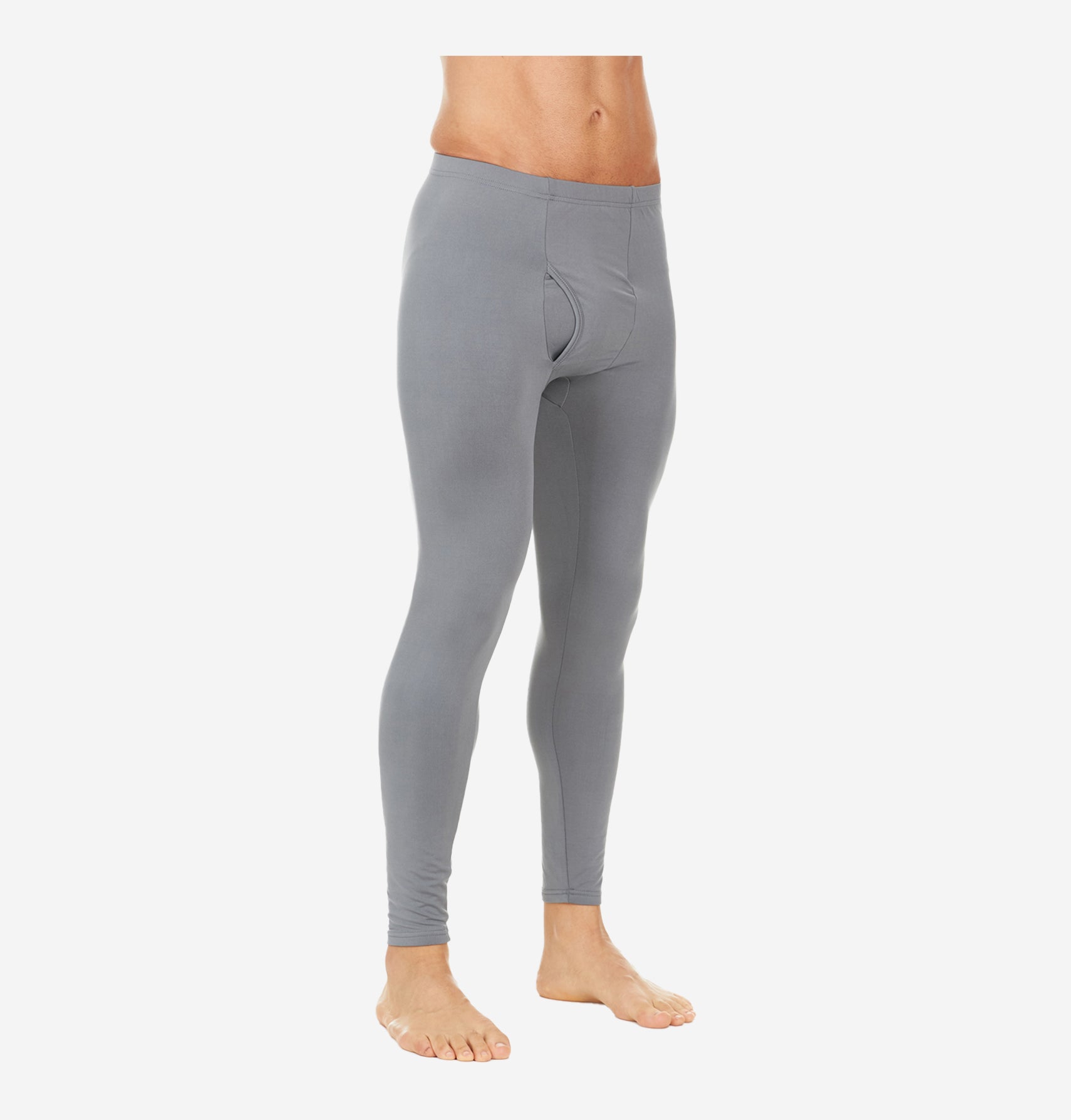 Thermajohn Mens Thermal Pants Bottoms Black S Size Small